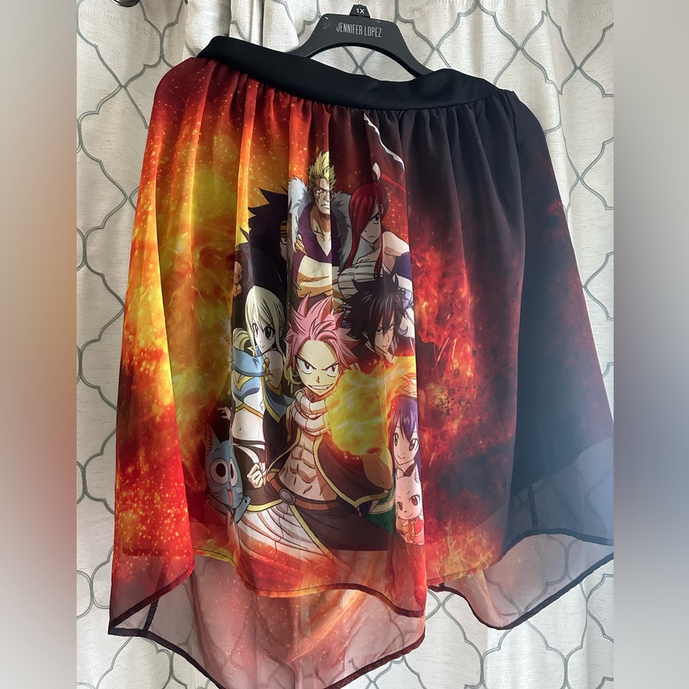Funimation Fairy Tail Womens Skirt Size 3xl Hiro Mashima Kodansha Tokyo